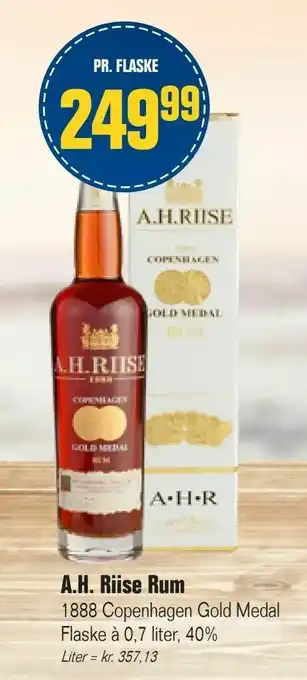 Otto Duborg A.H. Riise Rum tilbud