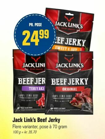Otto Duborg Jack Link's Beef Jerky tilbud
