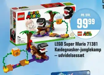 Otto Duborg LEGO Super Mario 71381 Kædegnasker-junglekamp - udvidelsessæt tilbud