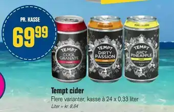 Otto Duborg Tempt cider tilbud