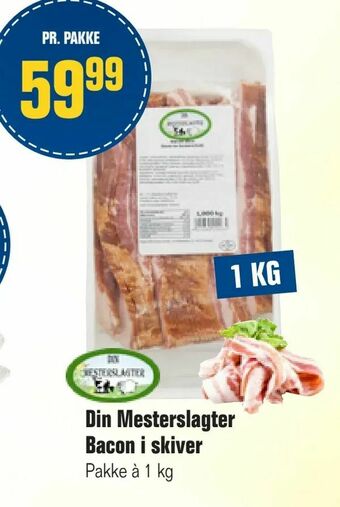Otto Duborg Din Mesterslagter Bacon i skiver tilbud