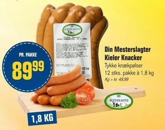 Otto Duborg Din Mesterslagter Kieler Knacker tilbud