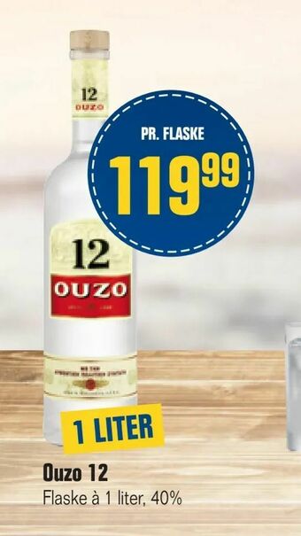 Otto Duborg Ouzo 12 tilbud