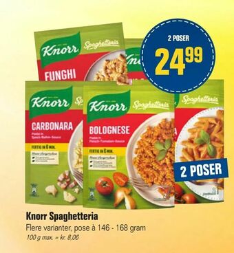 Otto Duborg Knorr Spaghetteria tilbud