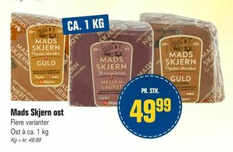 Otto Duborg Mads Skjern ost tilbud