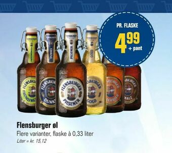 Otto Duborg Flensburger øl tilbud