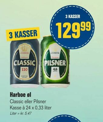 Otto Duborg Harboe øl tilbud