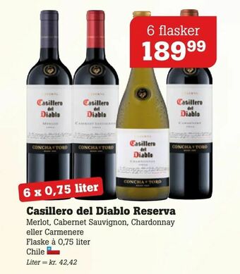 Poetzsch Padborg Casillero del Diablo Reserva tilbud