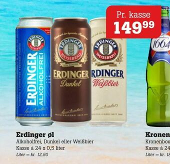 Poetzsch Padborg Erdinger øl tilbud