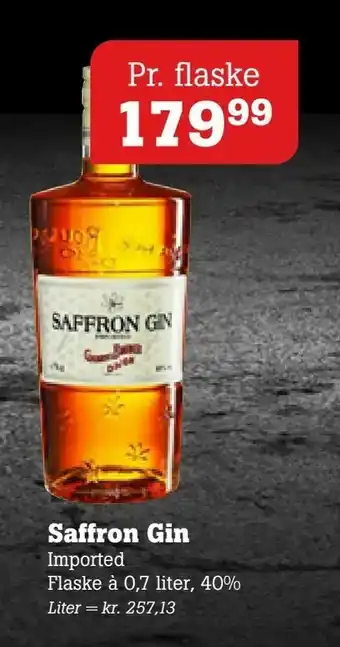 Saffron Gin