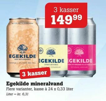 Poetzsch Padborg Egekilde mineralvand tilbud