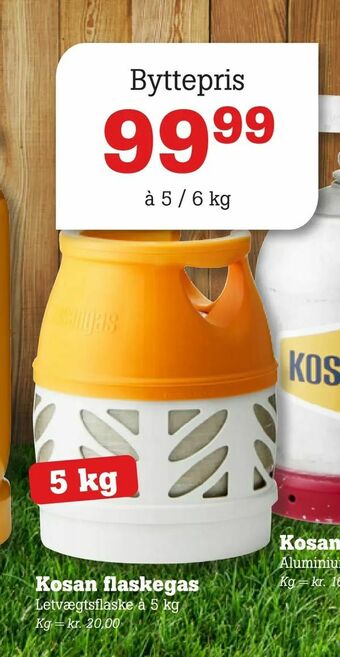 Poetzsch Padborg Kosan flaskegas tilbud