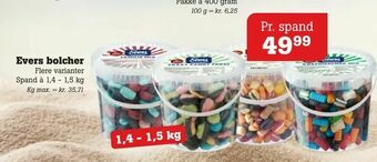 Poetzsch Padborg Evers bolcher tilbud