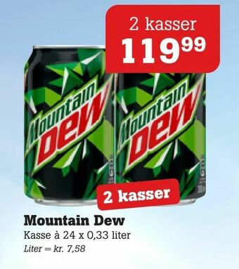 Poetzsch Padborg Mountain Dew tilbud