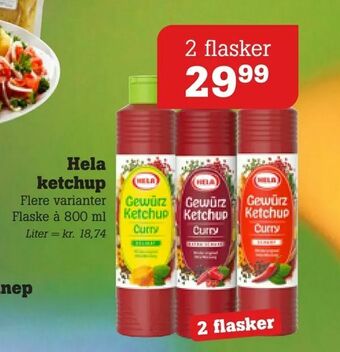 Poetzsch Padborg Hela ketchup tilbud