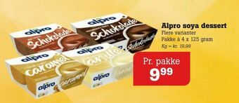 Alpro soya dessert