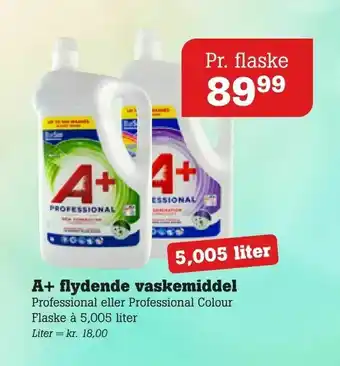 Poetzsch Padborg A+ flydende vaskemiddel tilbud