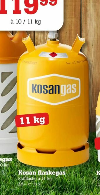 Poetzsch Padborg Kosan flaskegas tilbud