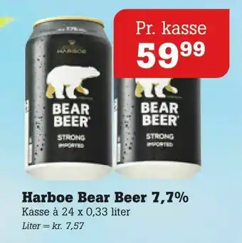 Poetzsch Padborg Harboe Bear Beer 7,7% tilbud