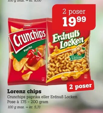 Poetzsch Padborg Lorenz chips tilbud