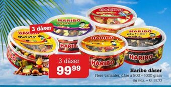 Poetzsch Padborg Haribo dåser tilbud