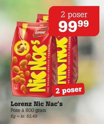 Poetzsch Padborg Lorenz Nic Nac's tilbud