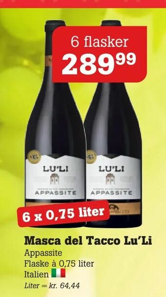 Poetzsch Padborg Masca del Tacco Lu'Li tilbud