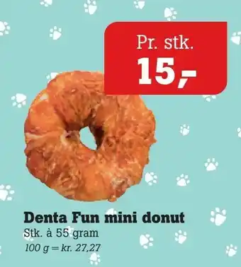 Poetzsch Padborg Denta Fun mini donut tilbud