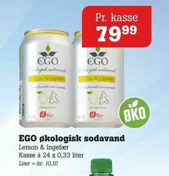 Poetzsch Padborg EGO økologisk sodavand tilbud