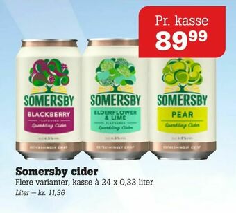 Poetzsch Padborg Somersby cider tilbud