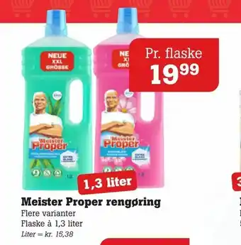 Meister Proper rengøring