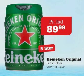 Poetzsch Padborg Heineken Original tilbud