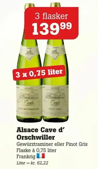 Alsace Cave d' Orschwiller