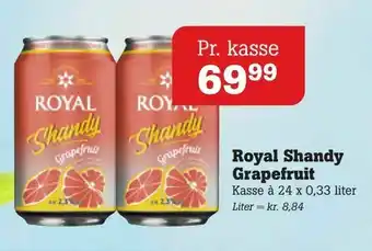 Royal Shandy Grapefruit