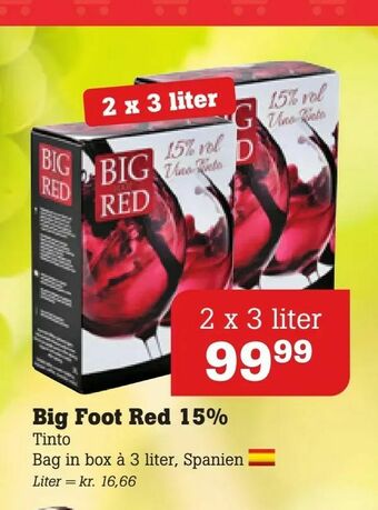 Poetzsch Padborg Big Foot Red 15% tilbud