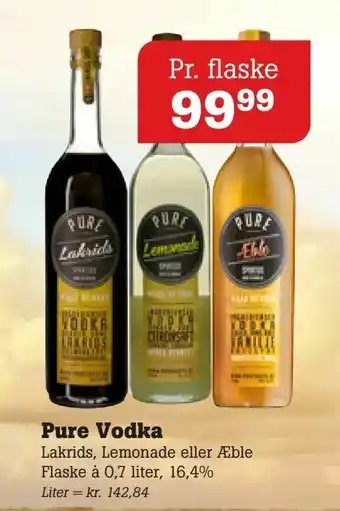 Poetzsch Padborg Pure Vodka tilbud