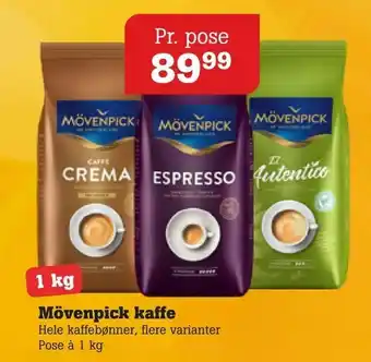 Poetzsch Padborg Mövenpick kaffe tilbud