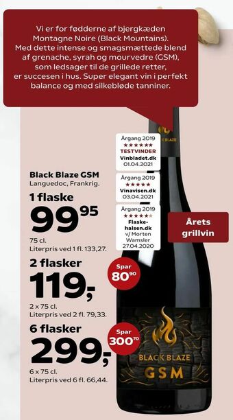 SuperBrugsen Black Blaze GSM tilbud