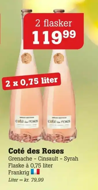 Poetzsch Padborg Coté des Roses tilbud