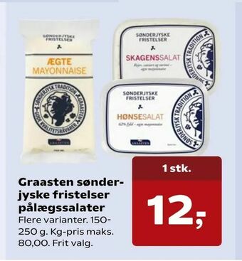 SuperBrugsen Graasten sønder jyske fristelser pålægssalater tilbud