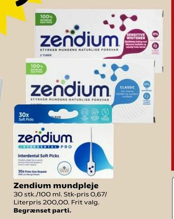 SuperBrugsen Zendium mundpleje tilbud