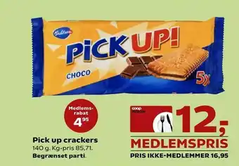 Pick up crackers