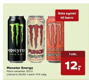SuperBrugsen Monster Energy tilbud