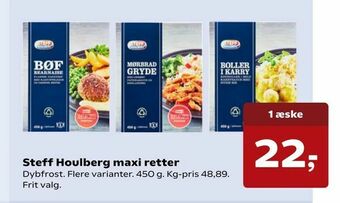 SuperBrugsen Steff Houlberg maxi retter tilbud