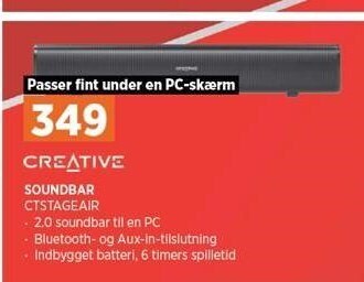 Power Soundbar tilbud