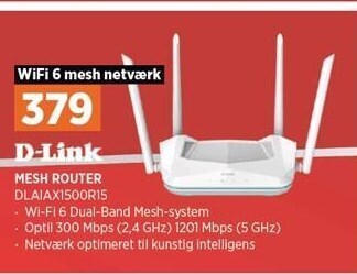 Power Mesh router tilbud
