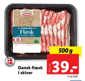 Lidl Vilstrupgård flæsk tilbud