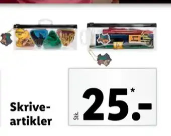 Lidl Harry potter skriveartikler tilbud