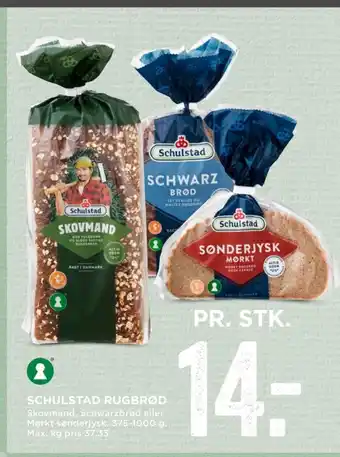 MENY Skovmand rugbrød-skiver tilbud