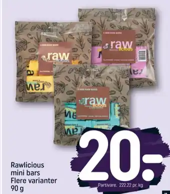 Rawlicious energibar